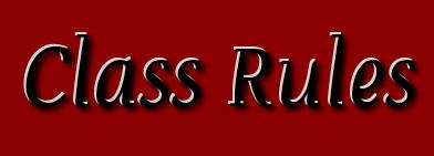 Class Rules
